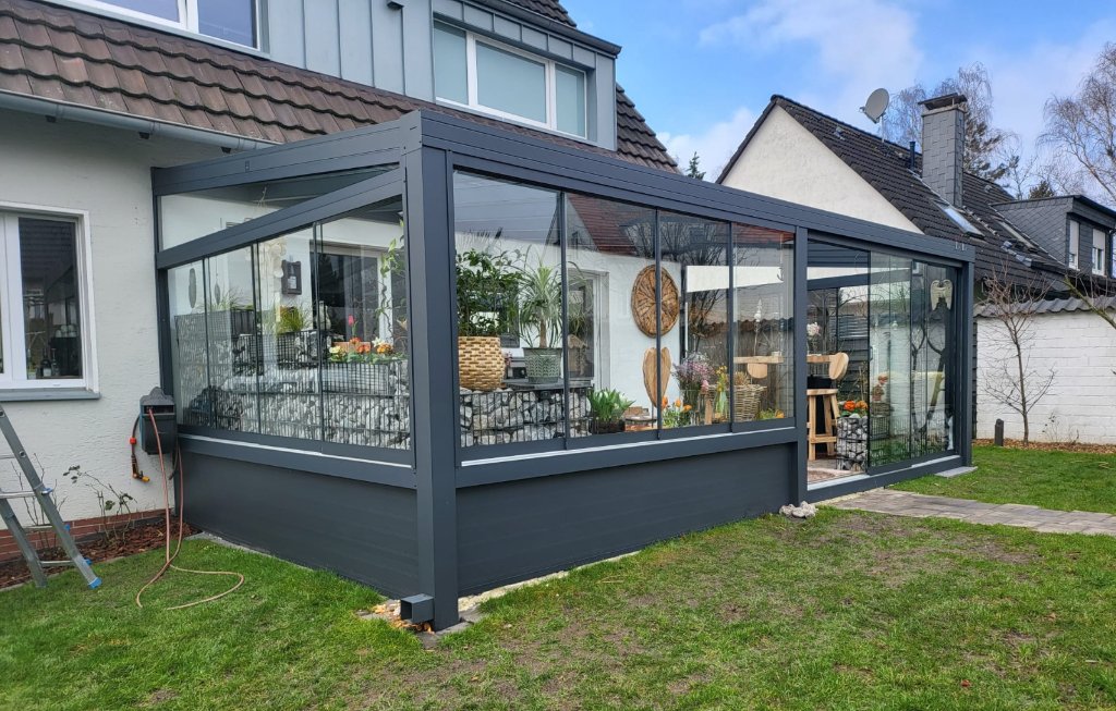 Aluminium-Wintergarten